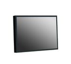 20.1" 1600x1200 Resistive Touch Panel, 300 nits, Front IP65, VGA/DVI/USB, AC Power, Black Chassis, Wall-mountable.