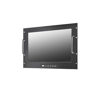 Military Grade, Rack Mount 20.1" LCD monitor, 1600x1200, LED-400nits, 28V DC w/Built-in PWR I/O: VGA, DVI-D, AV(NTSC/PAL) inputs Compliance: MIL-STD-461E, 901, 810, 167  Support NVG compatibility (Night/Day modes)