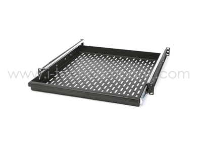 20" Vented Rack Mountable Sliding Shelf 100 lbs. maximum weight capacity (Model: SS2000V)