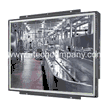 Open Frame Metal Housing, 4:3, 21.3" LCD Monitor 1600x1200, 1000nits, VGA+DVI+HDMI Input, Side OSD