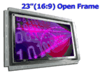 23" Widescreen (16:9) Open Frame LCD Monitor w/ VGA input (WOPW2300L1AV)