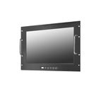 IP65 Front Rack Mount, Wide 24" LCD, 1920x1200, LED-1000nits, WV(178/178), AC-IN w/ Built-in PWR I/O: VGA+HDMI+DVI MIL-STD-810G Anti-Vibration & Anti-Shock