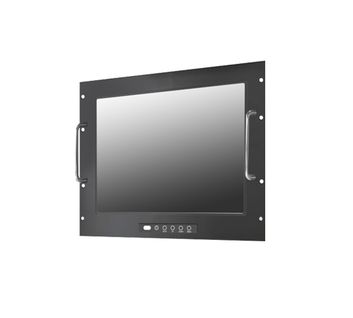 IP66 Rack Mount, 24" LCD monitor, 1920x1200, LED-300 nits, VGA, WV(178/178), AC-IN w/ Built-in PWR, I/O with MIL38999 connector: VGA+HDMI+DVI (without cable)