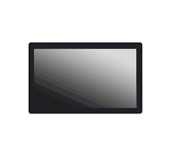 27" Wide 2K 300nits VESA/Chassis LCD Monitor with HDMI, DP, USB (for Touch use) 10 Points P-CAP Touch  for True Flat Design / Front IP65 and 100-240VAC Power Cord