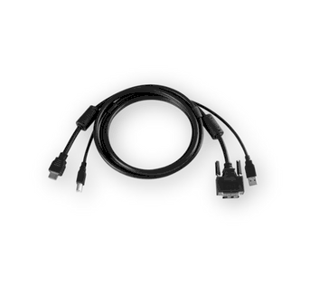 2K DVI-D KVM Cable, 6 Ft. (HDMI/USB to DVI-D/USB) Cable (Model: N2K-6D)