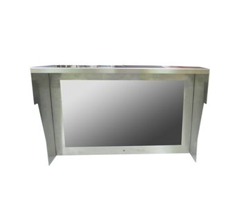 32" High Brightness Industrial Panel 1920x1080 / 1500nits / Stainless Steel 304 Enclosures with Full IP66 / Wall Mount, AR Glass/ Sun Hood, I/O ( All Connectors are Waterproof Connectors / 6ft long ): VGA, DVI, HDMI and 100-240VAC Power Cord