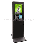 32" Phone Style Kiosks, High Resolution 1080p, View Angle 170 degree, Color Black and with Lock (Model: TSK3200)