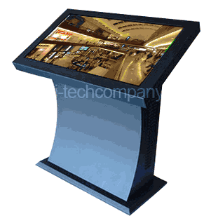 42" TABLE TOP Kiosk with IR Touch, 1920 x 1080 with View Angel 170 degree, Color Black and with Lock (Model: HHK4200-IR)