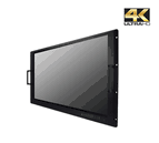 43" Rack Mount UHD 4K (3840 x 2160) Display, 500nits, Contrast Ratio 4000:1, 89/89/89/89, VGA+DVI+HDMI Input with PCAP Multi Touch