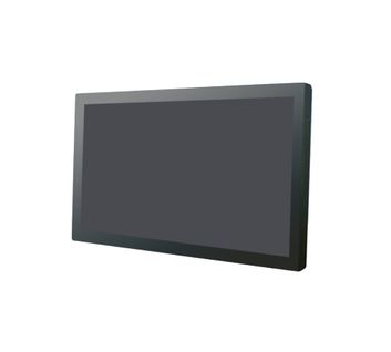 27" Touch Monitor / 3840x2160 (4K) /  True Flat design / Front IP65  / 500nits LED / 1xVGA , 2xDP , 2xHDMI signal input / VESA mount / PCAP Touch with USB controller (10-points in Win7/10/11) / DC 24V Power input with external AC Power Adapter