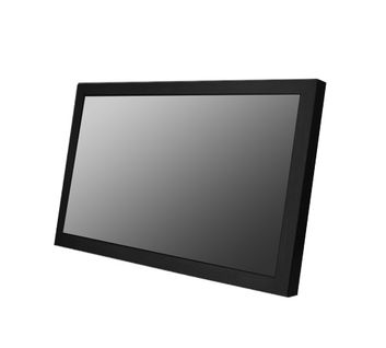 4K 55" LCD Monitor, 3840x2160, 500nits VGA, DVI, HDMI, DP and 124-370VDC (or 88-264VAC) Power Input with AR Glass / Front IP65