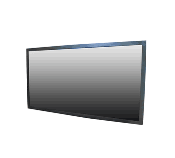 55" Wide LCD Monitor Front Water and dust Proof IP65/NEMA 4 with IP65 Solid Back housing except I/O, 1920x1080, 450nits VGA + DVI Input Rear OSD (Model: CCHW5500IP)
