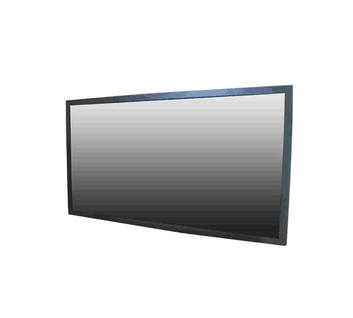 Front Water and Dust Proof IP65/NEMA 4 with Rear IP54 Solid Back housing except I/O. 55" LCD Monitor, 1920x1080, 2500nits VGA, DVI-D, HDMI, USB ( for Touch use ), Rear OSD, Built in power supply, 100-240 VAC 50-60Hz included with Touch Screen Multi points PCT (Projected Capacitive) + Speakers + Light Sensor