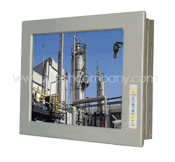 6.5" 500cd/m2 LCD Monitor, Aluminum Front Panel, Silver Color, Touch Screen (Model: EHPM650-T)