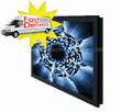 65" Wide Format WUXGA TFT LCD. Aspect Ratio 16x9. 8m/s response time. 500cd/m2 (typical brightness). Up to 1920x1080 with IR Touch (Optional: Extended Warranty) (Model: DCH6500-TS)