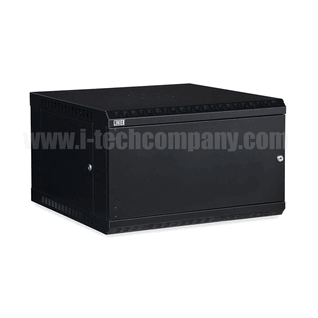 6U LN WM Fixed  - Solid Door (Model: 3141-3-001-06)