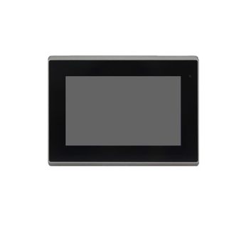 7" WVGA Fanless HMI Barebone with Intel Celeron J6412 (2.0 GHz) CPU, 1x DDR4 Slot, Resistive Touch screen, 9~36VDC Input with Adapter, Aluminum Chassis.
