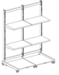 72" Server Lan Rack Station (Model: LWS-SR72)