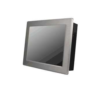 7" Wide Aluminum 6mm Panel mount, -30 to 65C, 800x480, 1000nits LED / VGA + DVI + HDMI input / Rear OSD / 110/220V AC external adapter with Resistive Touch (Model: YPMW0700PHBWT-TR)