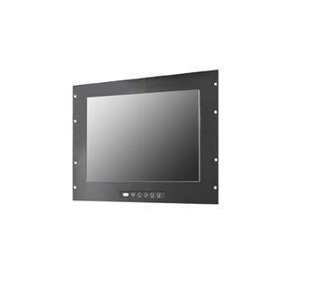 Front IP65 / 18.5" (7U) Rack Mount LCD Monitor / 1920x1080 / 1000nits LED / 1000:1 / VGA+DVI+HDMI Signal Input / 2W speaker x2 / Front OSD / 5-Wires Resistive Touch Screen with USB controller / VESA Mount / DC 12V and DC 40~160 Wide Voltage Power Input