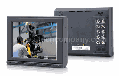 8.4" Director type On-Camera Portable LCD Monitor for outdoor shooting HD, SD and analog video signal input and display. (Model: RD840)