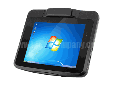 8.4" Wireless Tablet with Intel Atom Dual Core 1.86GHz processor, built-in 802.11 Wi-Fi, Bluetooth, capacitive touch (with anti-reflection outdoor viewable) display and one SD card slot. OS: WIN 7 Pro, Storage: 128GB, RAM: 4GB (Model: DVM840-W7-128-4)