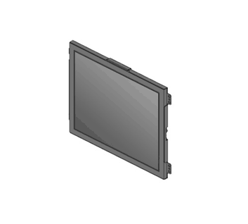 8" 800x600 Digital TFT LCD Aspect Ratio: 4:3 Ultra Compact NTSC/PAL, Video Auto Switch Input Signal CVBS / Analog RGB (VGA) All Functions can be controlled by UART 5 Key Buttons Controls, LED Backlight, Single Operation Voltage +12V, High Brightness 1000 nits, supports Mirror and flip function.