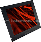 8U 19" Rack Mount LCD Monitor with VGA