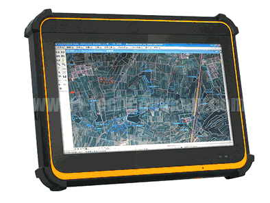 9" IP65 and MIL-STD-810G rated Tablet an Intel Celeron processor, a capacitive touch (with anti-reflection outdoor viewable) display, built-in back camera, and GNSS module inside its foldable antenna. Hemisphere single frequency GNSS module with embedded antenna. Supports the L1 frequency from GPS features SBAS support. OS: WIN 7 Pro, Storage: 64GB, RAM: 4GB (Model: DGM900-103-W7-64-4)