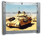  9U Rugged Military Rackmount 20.1" LCD with swing-out LCD Monitor(Model:Zmil-RP920W )