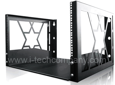9U Wallmount Open Frame Rack (Model: WOF916)