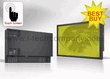 All in one PC Widescreen Display Chassis Mount, 19" LCD monitor with Resistive Touch USB Controller, 1440 x 900, 300 nits Intel Core i7-610E Processor Dual Core (4M Cache, 2.53 GHz), up to 8 GB, 2GB Memory and 250GB HDD 3.5" SATA  (Model: EPCW1900i7-TR).