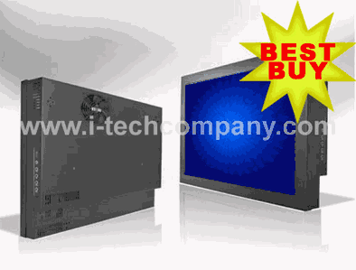 All in one PC Widescreen Display Chassis Mount, 26" LCD monitor, 1366 x 768, 450 nits Intel Core i7-610E Processor Dual Core (4M Cache, 2.53 GHz), up to 8 GB, 2GB Memory and 250GB HDD 3.5" SATA (Model: EPCW2600i7)