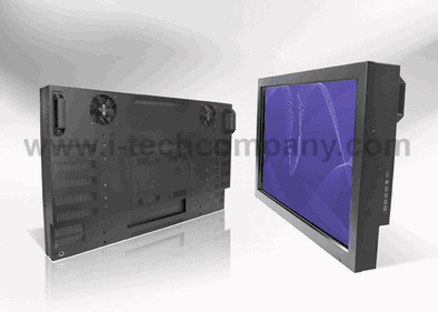 All in one PC Widescreen Display Chassis Mount, 42" LCD monitor, 1366 x 768, 700 nits, Intel Core i7-610E Processor Dual Core (4M Cache, 2.53 GHz), up to 8 GB, 2GB Memory and 250GB HDD 3.5" SATA (Model: EPCW4200i7)