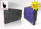 All in one PC Widescreen Display Chassis Mount, 46" LCD monitor with IR Touch USB Controller, 1920 x 1080, 450 nits, Intel Core i5-520E Processor (3M Cache, 2.40 GHz), up to 8 GB, 2GB Memory and 250GB HDD 3.5" SATA (Model: EPCW4600HDi5-IR).