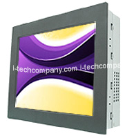 AMD 10.4" Panel Mount LCD w/ NEMA4/IP65 Lower Power FanLess PC. Model (WPMC1040-IPU1-A)