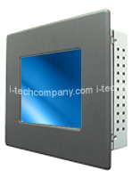 AMD 6.4" IP65 Panel Mount PC Computer High Brightness/Sunlight Readable LCD, 490 Nits (Model: WPMHC6400-IPP1-A)