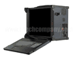ATX lightweight Aluminum chassis, 17" TFT LCD 1280x1024, DVI Connector, 1x 5.25", 2x 3.5" (Internal), 1x slim CD open drive bays, 500W power supply, K/B & Mouse, 7 slots (Model: BPC1700BB)