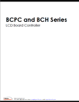 BCPC and BCH Series LCD Controller Board