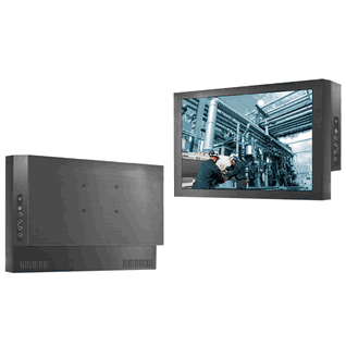 Chassis, 24.1" LCD monitor, 1920x1200, LED 300 nits, VGA input with 10 points Projective Capacitive Touch (1-2mm) USB Controller (Model: ECHW2400-PCT10)