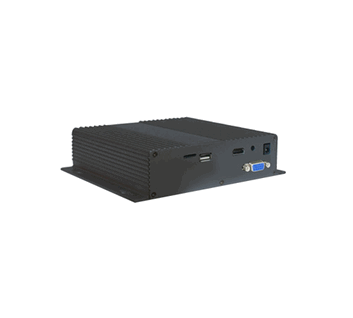 Compact Fanless Android Digital Signage Media Player with 1080P playback, Multi-Zone Management, HDMI/LVDS Output, and USB Update Support (Model: CMP1000HDW)