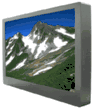 Digital Dynamic Signage Widescreen Chassis Mount LCD Monitor Media Player 23" (Model WCHWMP2300L1)
