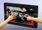 Digital signage IP65 front/IP54 all sides, Semi-outdoor 46" 1920 x 1080, 500 Nits (Model: BU4600L)