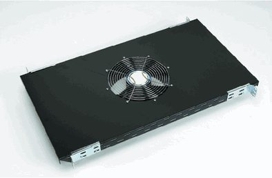 E2FA1924500AC: Rack Mount Fan Shelf 19"W x 24"D (550cfm) dBA=48
