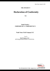 EMilW2400 TR-V1 Declaration of Conformity