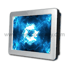 Fanless 8" Resistive  Touch Panel PC,  Intel Dual Core 1.8GHz CPU, IP-65 Compliant Front Panel (Model: VPC0800CD)