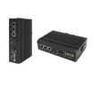 Fanless Box PC, Intel J6413 CPU, 1x SO-DIMM DDR4 slot upto 16GB 1x M.2 2242 M key (SATA) , 1x M.2 3042/3052 B key, 2x USB2, 2x USB3, 2 x COM, 1x RJ45 GbE, 2x PoE, 24 VDC Power Input w/o Adaptor, Steel Chassis with Aluminum Heatsink