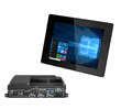 Fanless Industrial Panel PC 15.6" LED TFT LCD,  Intel Core 7th Generation i7 7600U 2.8 GHz / 3.9 GHz, 2 x DDR4-2133 SO-DIMM, Max 32GB (Non-ECC) w/ Projected Capacitive Touch Screen  (Model:QPCW1560-i7)