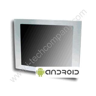 Fanless Panel PC 10.4" Aluminum Front Bezel, LED Backlight,  HMIs ARM Cortex-A9 iMX6 Dual Lite / Quad Core 1.0 GHz (Model: KPC1040XAO)