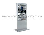 Fits 46" (BCPCW4600HDC2C-OT) LCD Displays Indoor Digital Signage/Kiosk Enclosure  Portrait  (LCD in not included) (Model: PK4600P)